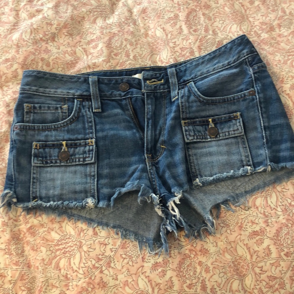Abercrombie denim shorts